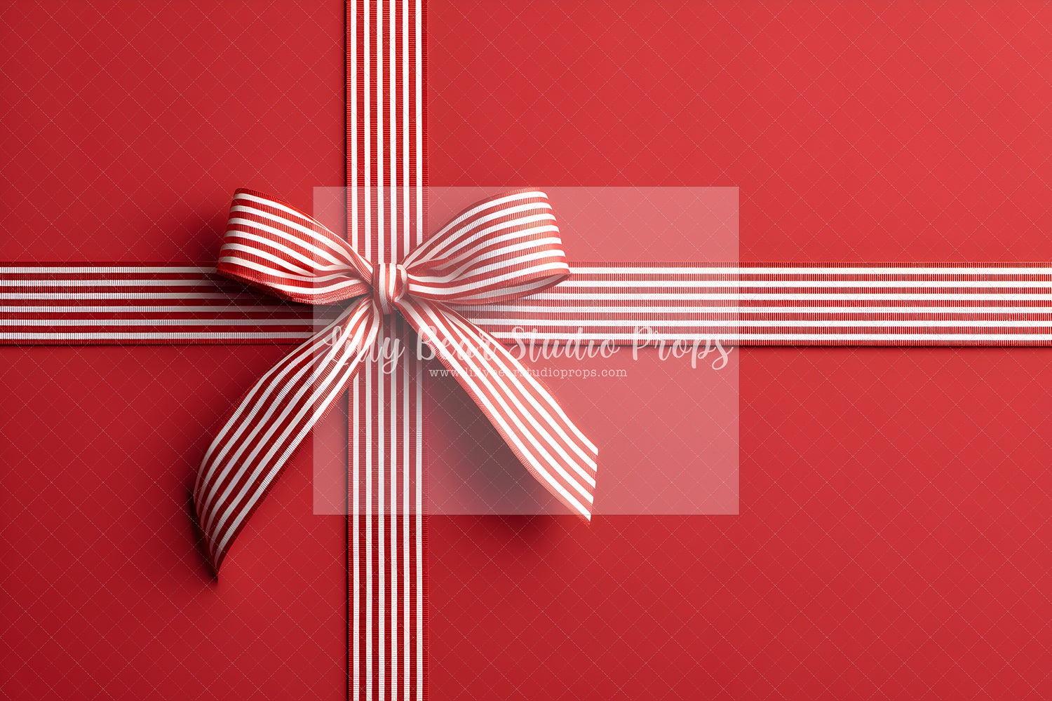 Candy Cane Classic Bow