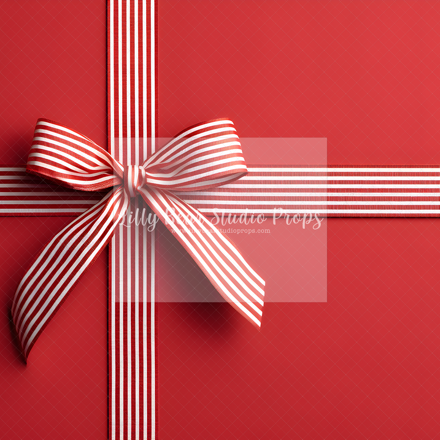 Candy Cane Classic Bow