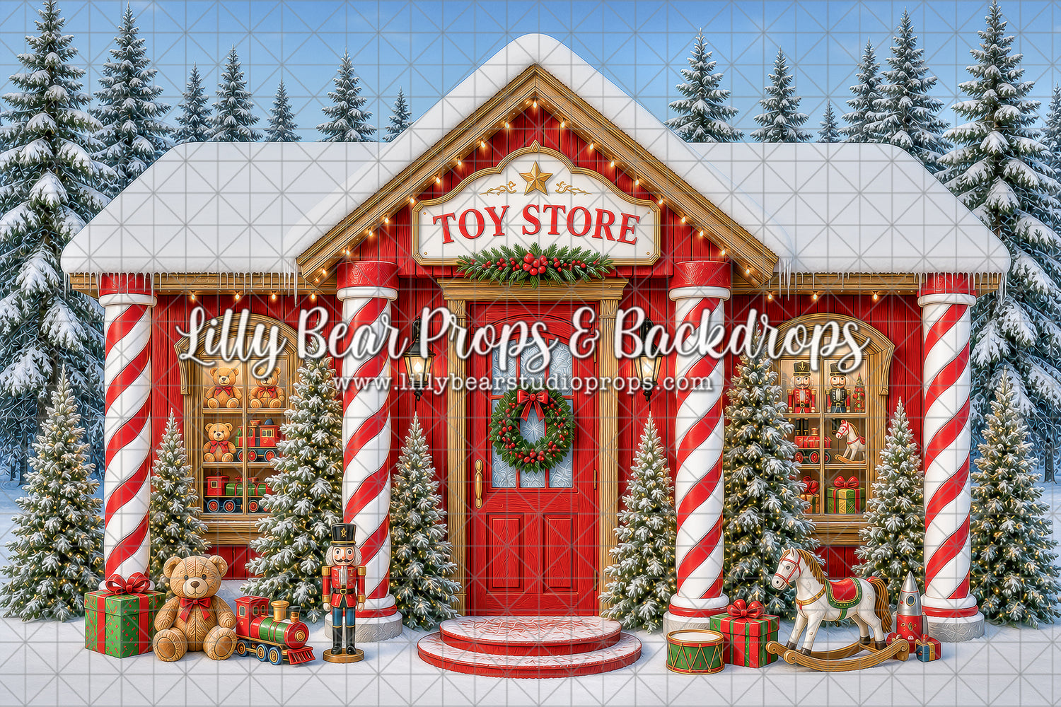 Candy Cane Toy Shop