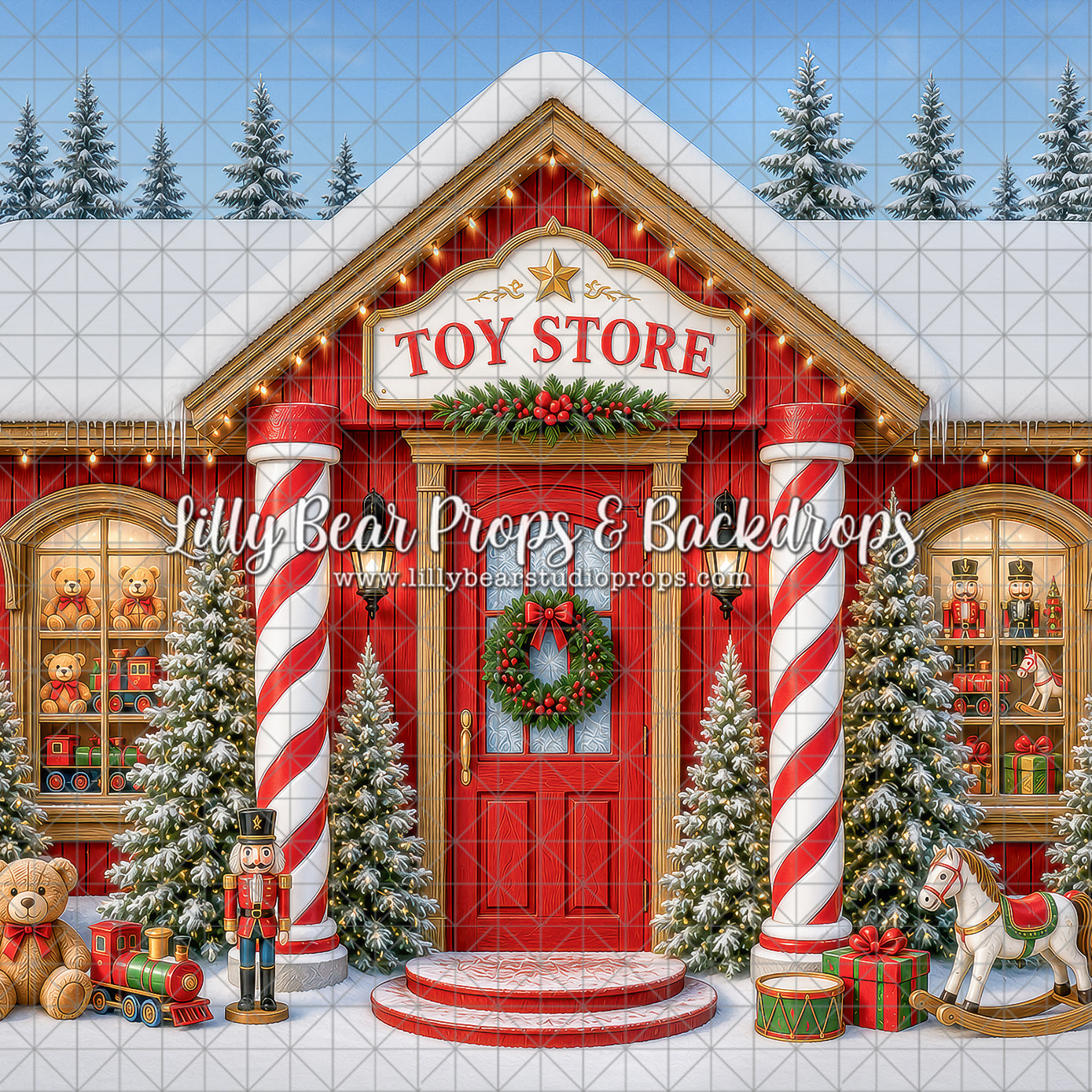 Candy Cane Toy Shop