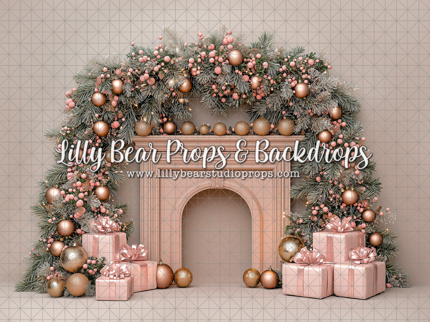 Champagne Blush Mantle