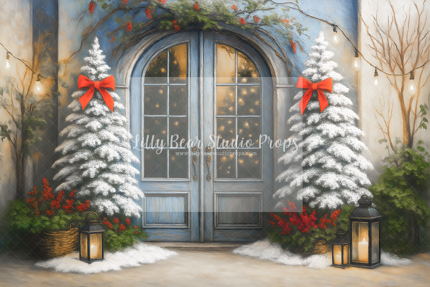 Cherry Ribbon Christmas