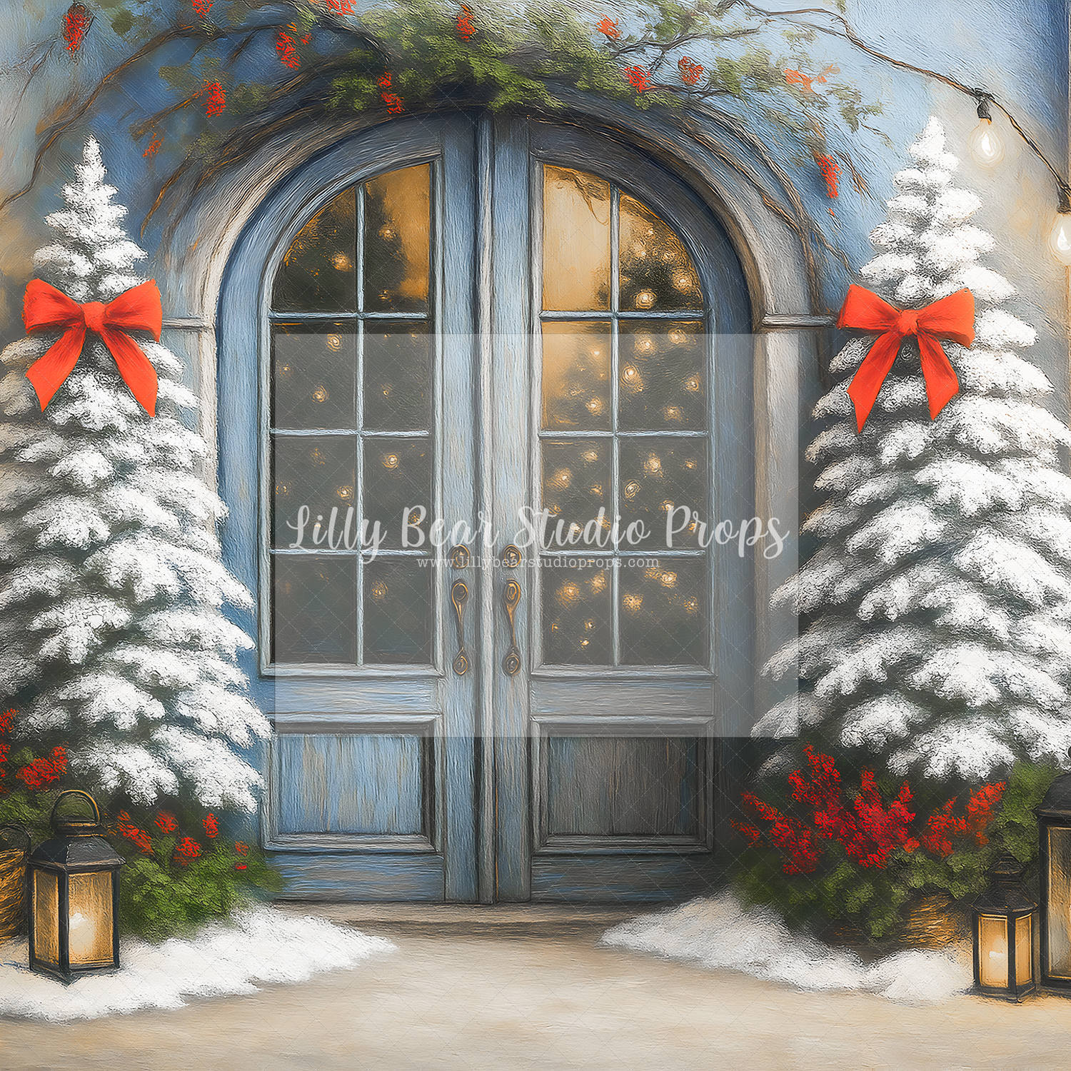 Cherry Ribbon Christmas
