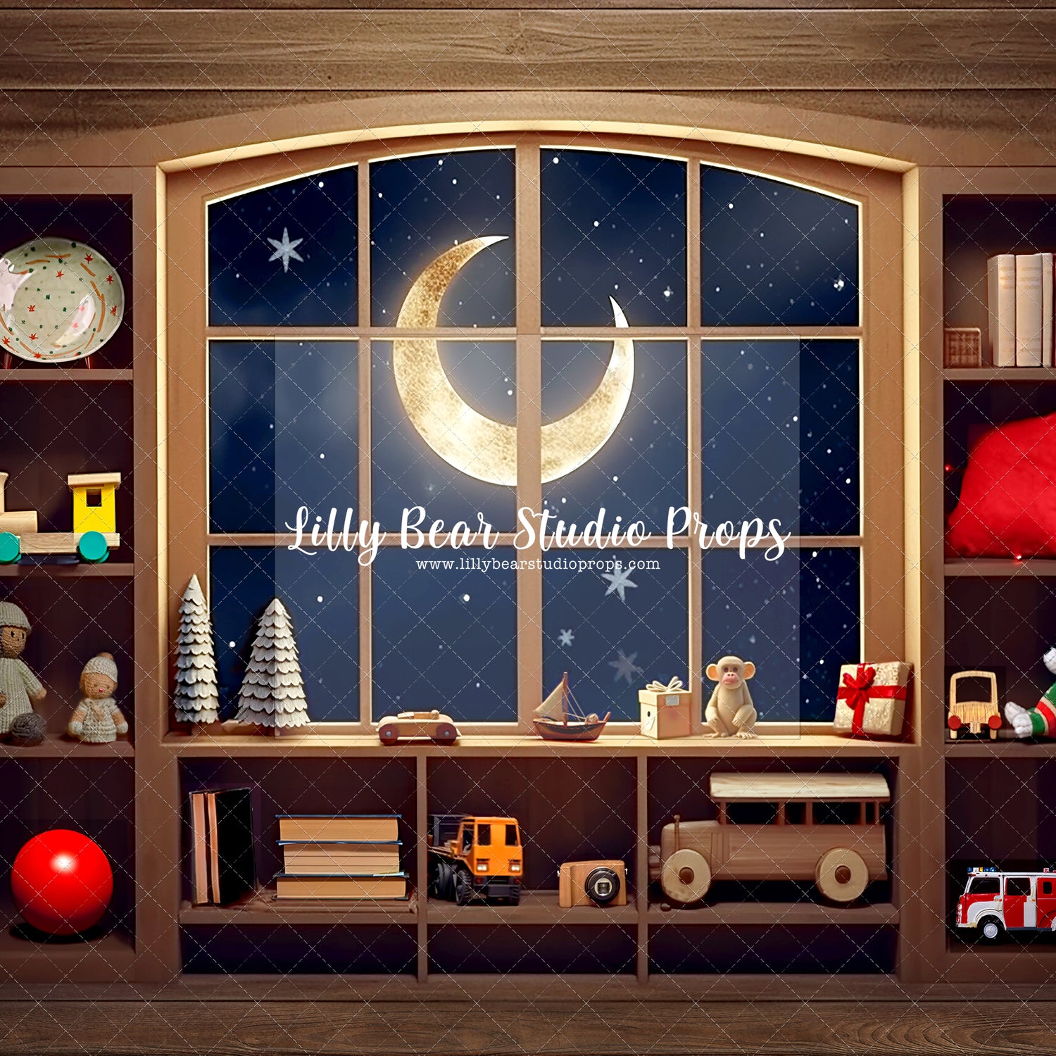 Christmas Eve Workshop Shelves