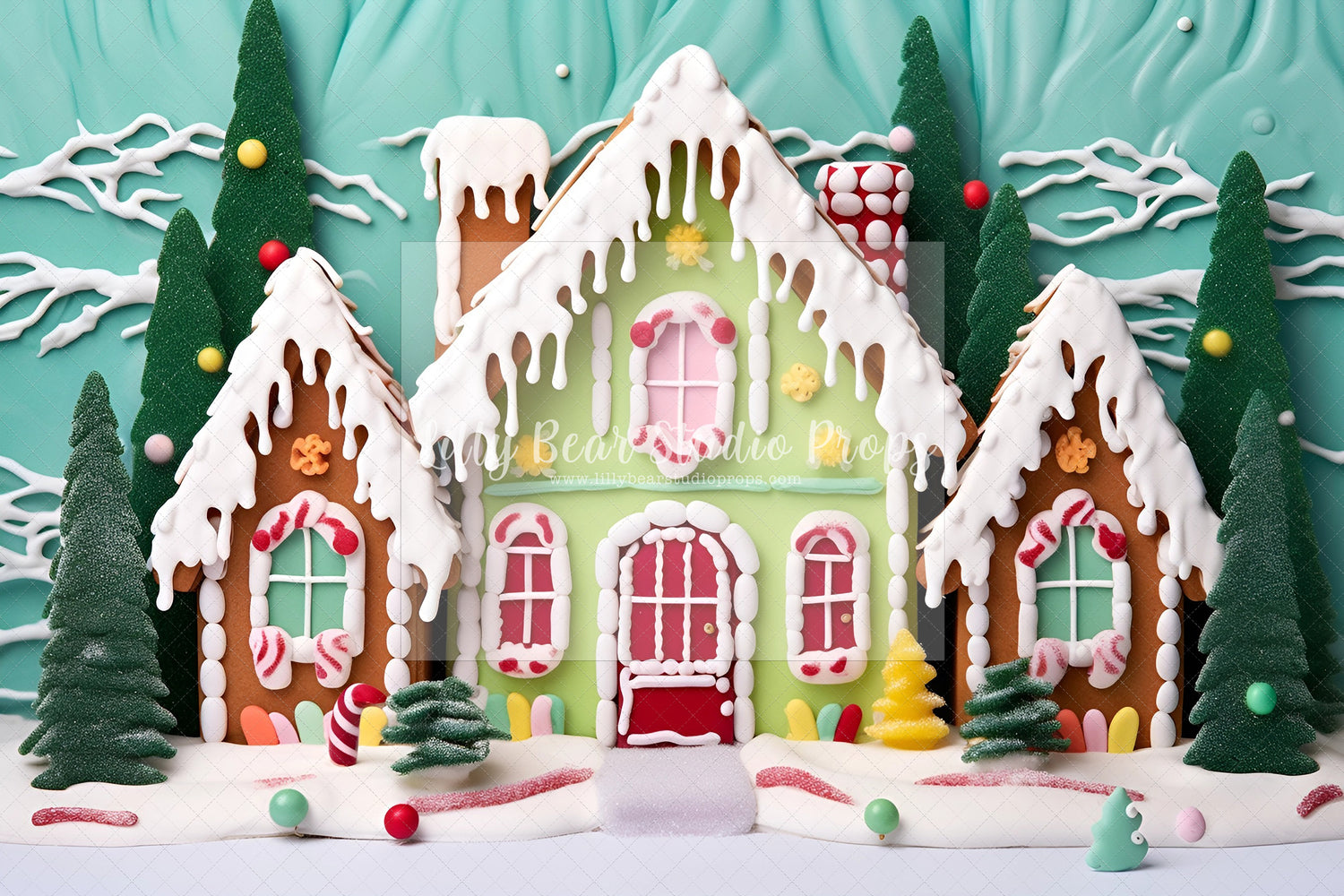 Christmas Gingerbread Cottage -Encanto Designs -2