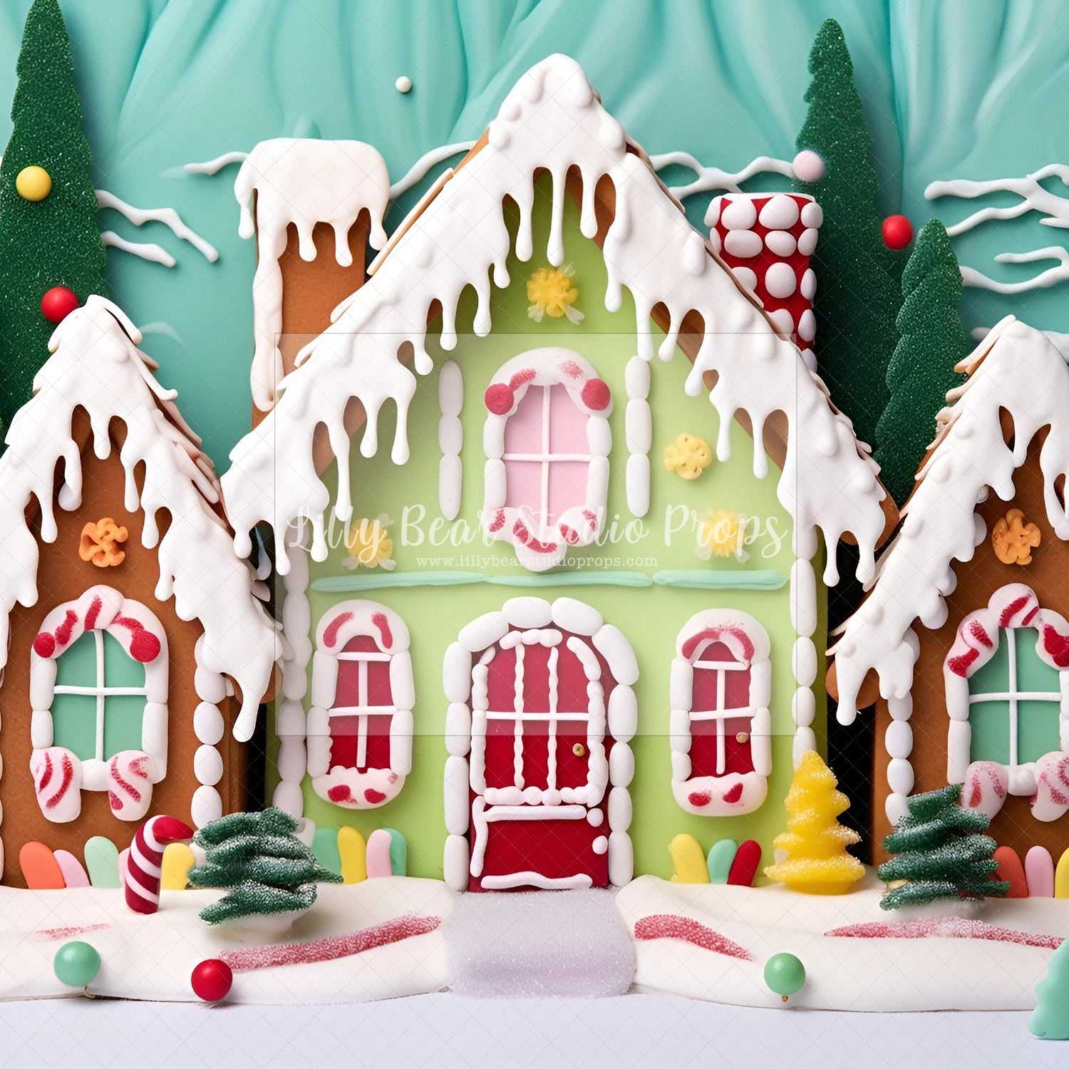 Christmas Gingerbread Cottage -Encanto Designs -2