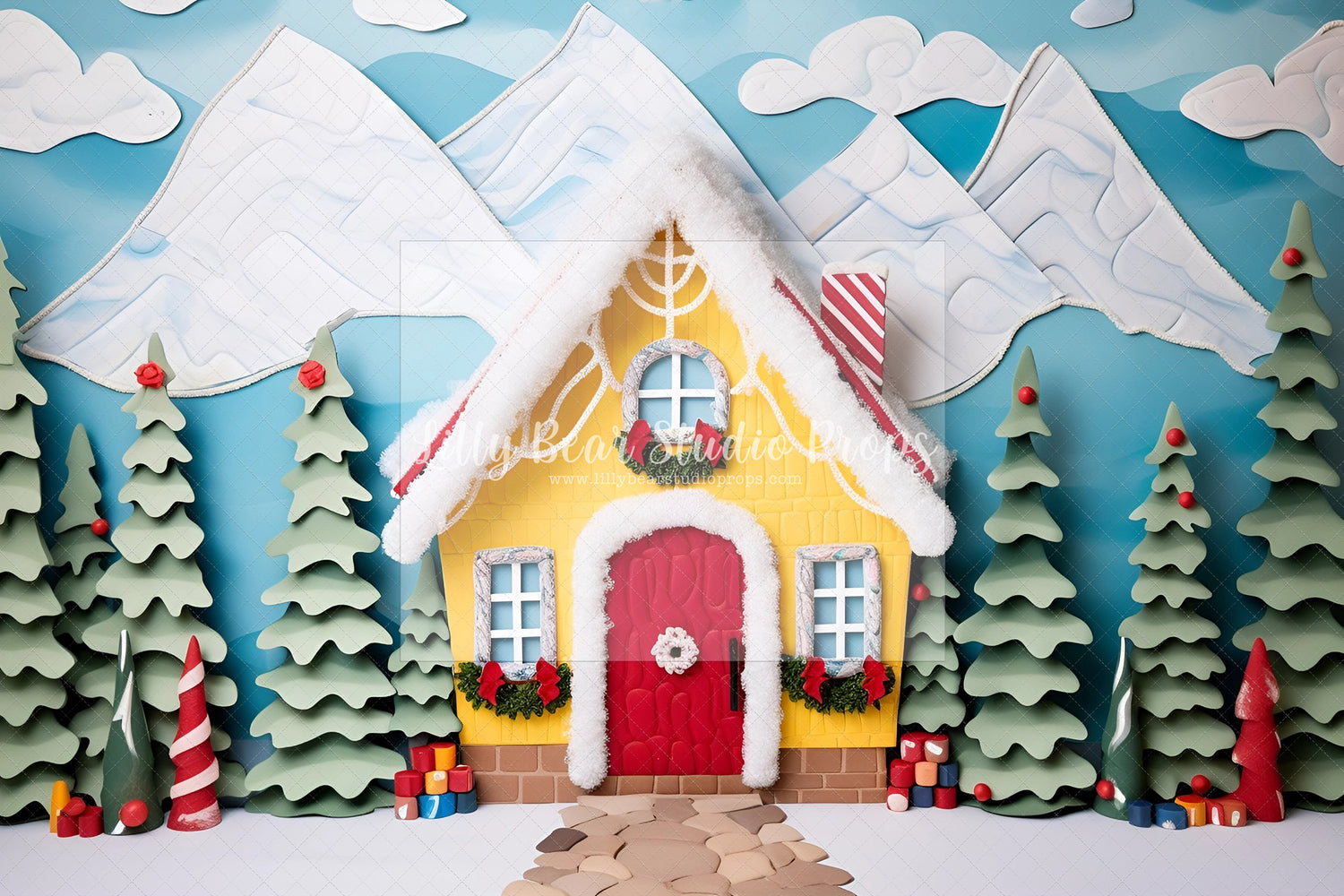 Christmas Gingerbread Cottage -Encanto Designs -20