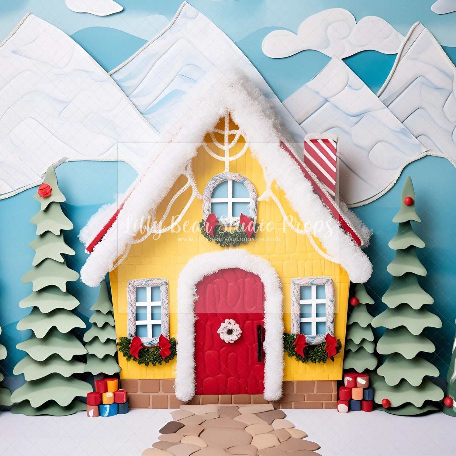 Christmas Gingerbread Cottage -Encanto Designs -20