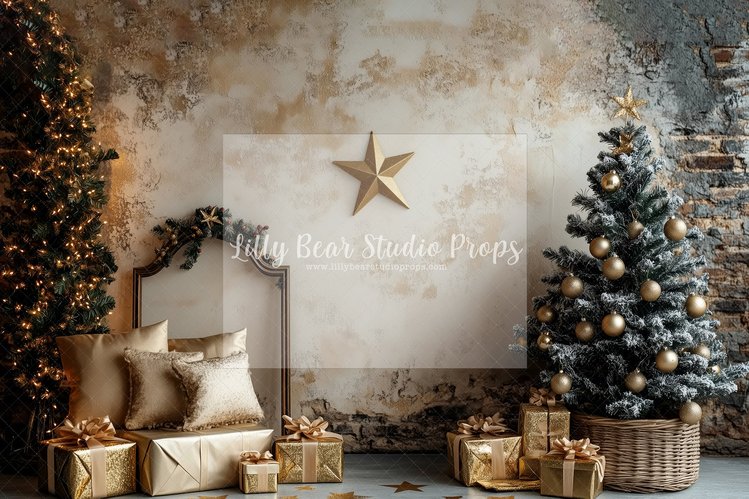 Christmas Golden Star Lounge