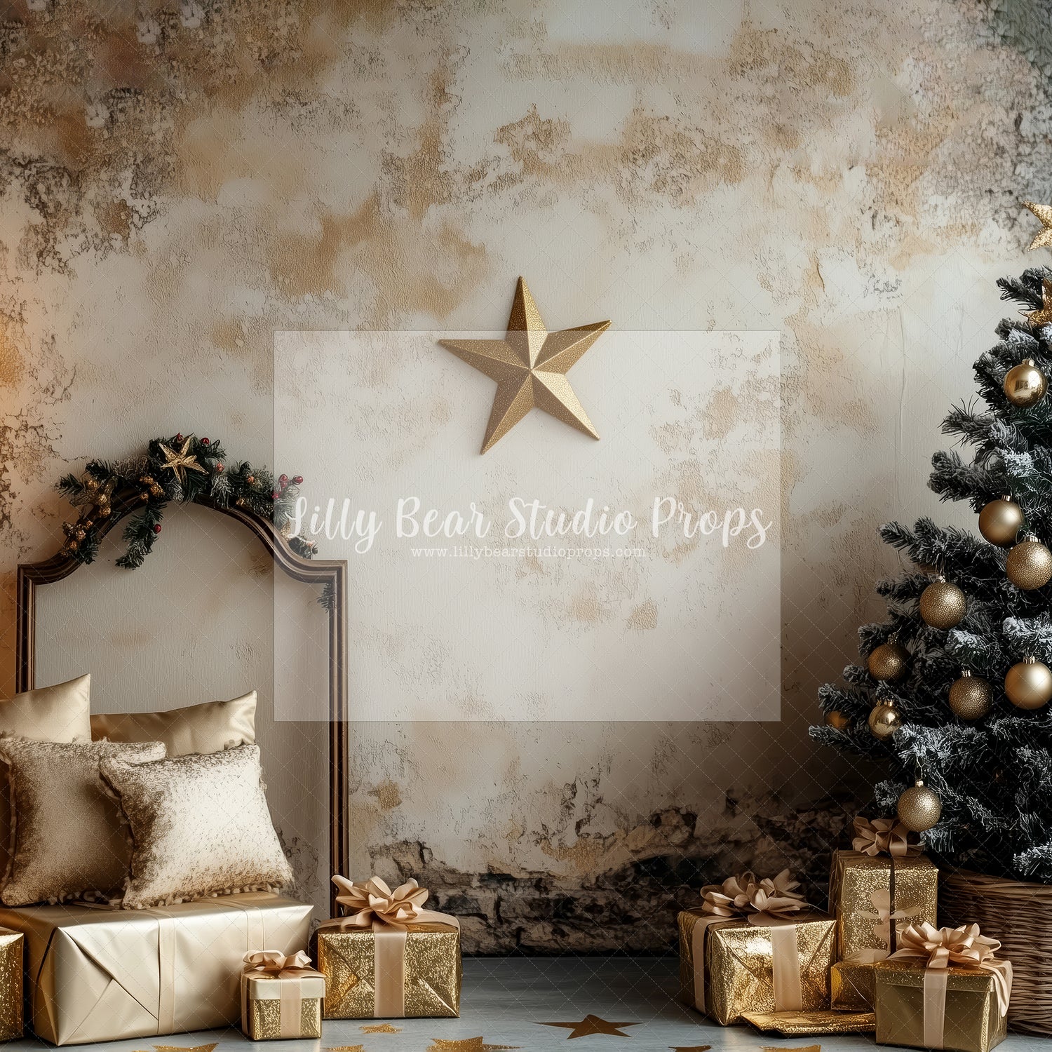Christmas Golden Star Lounge