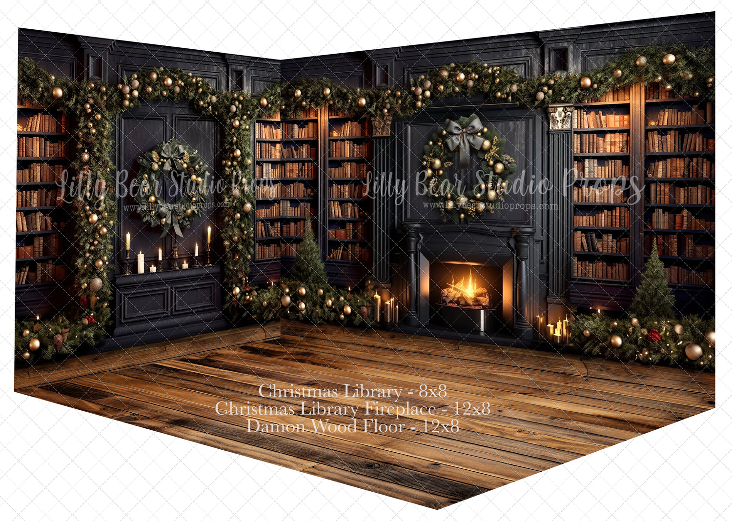 Fireplace Book Nook Headboard Room