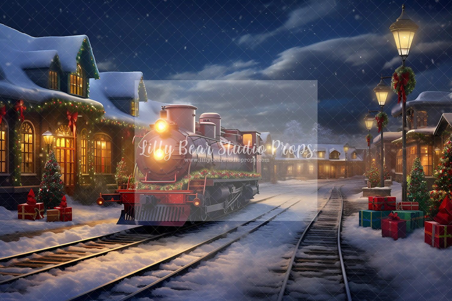 Christmas Train Present Delivery