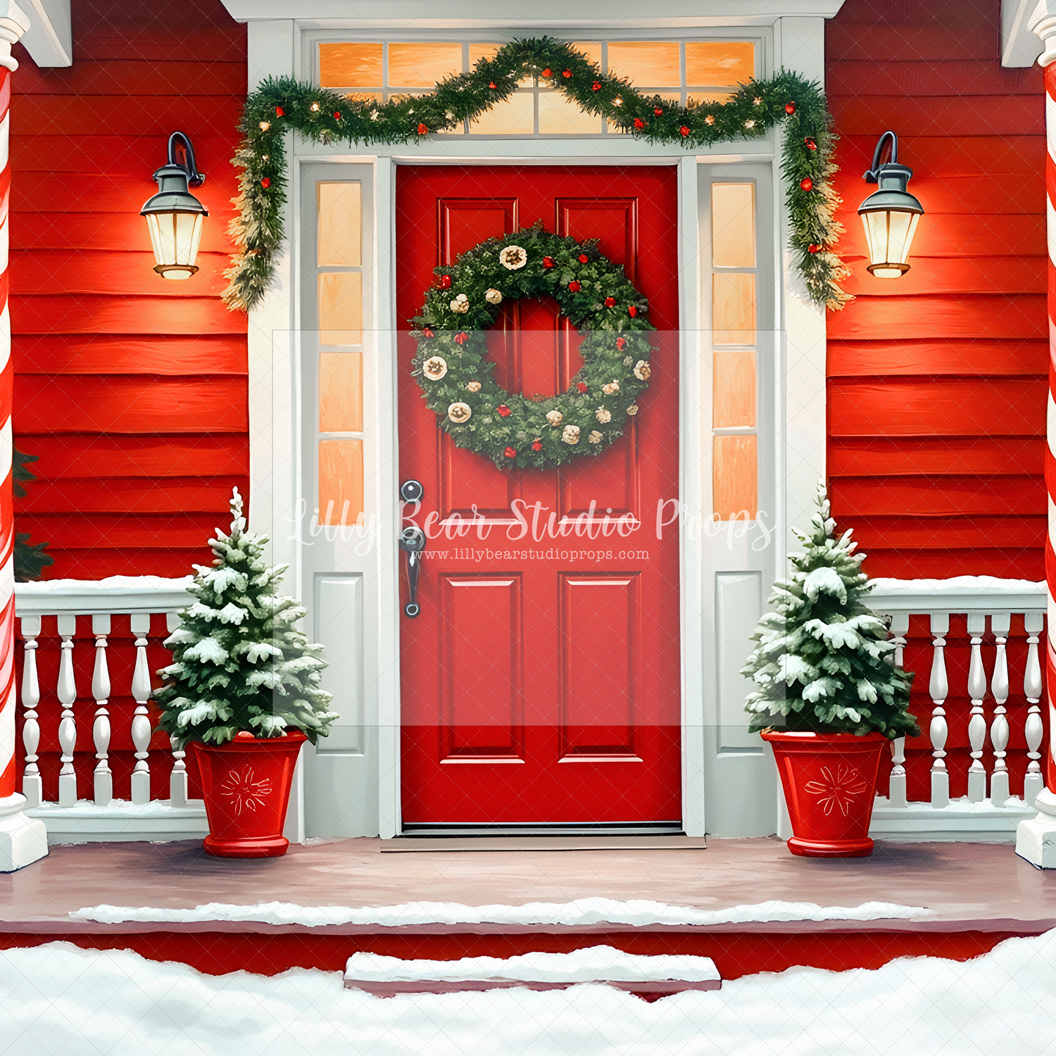Cinnamon Swirl Porch