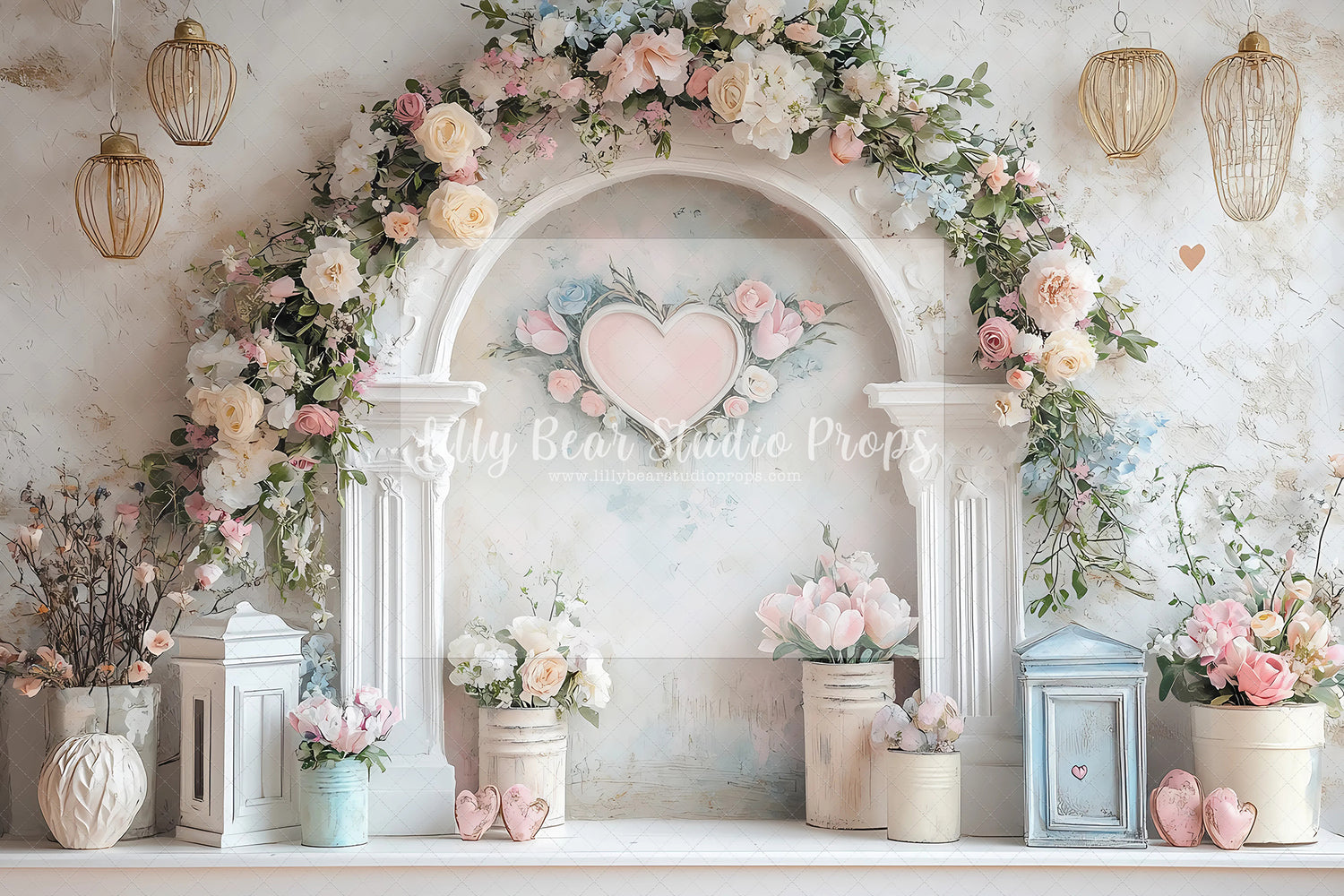 Classic Arch With Roses
