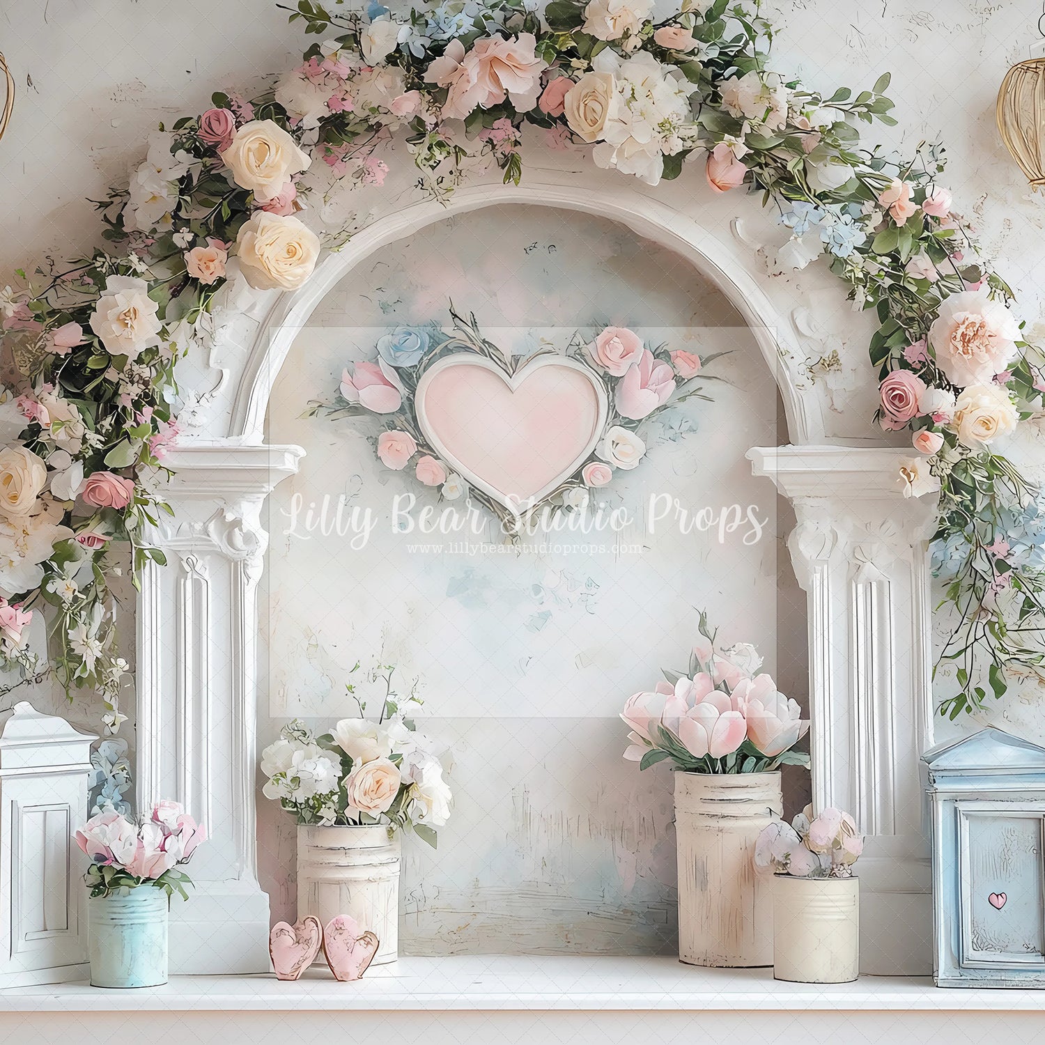 Classic Arch With Roses