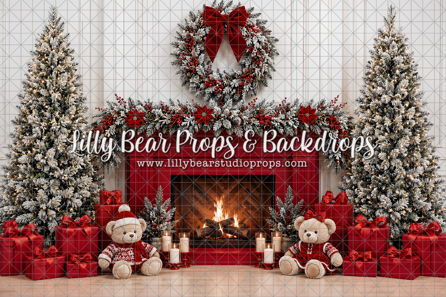 Classic Christmas Mantel