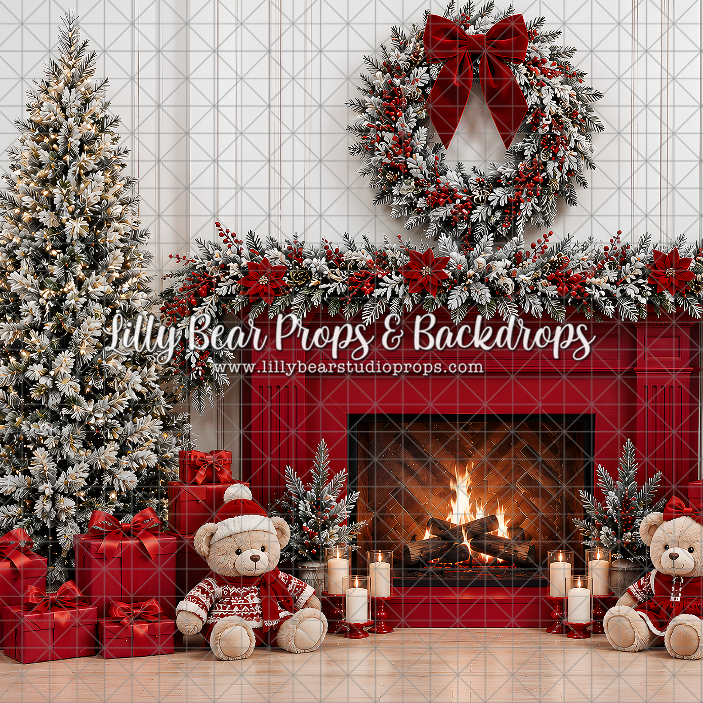Classic Christmas Mantel