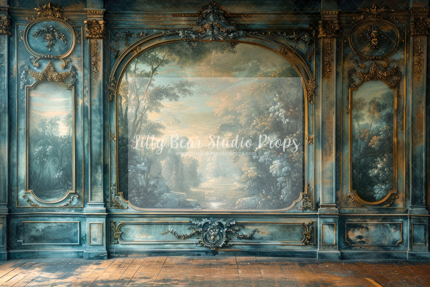 Classical Palace Forest Masterpiece Wall - TESTER