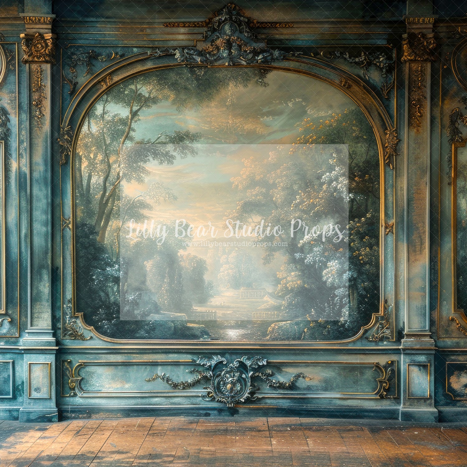 Classical Palace Forest Masterpiece Wall - TESTER