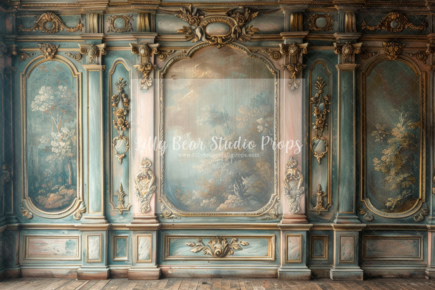 Classical Victorian Palace Wall - TESTER