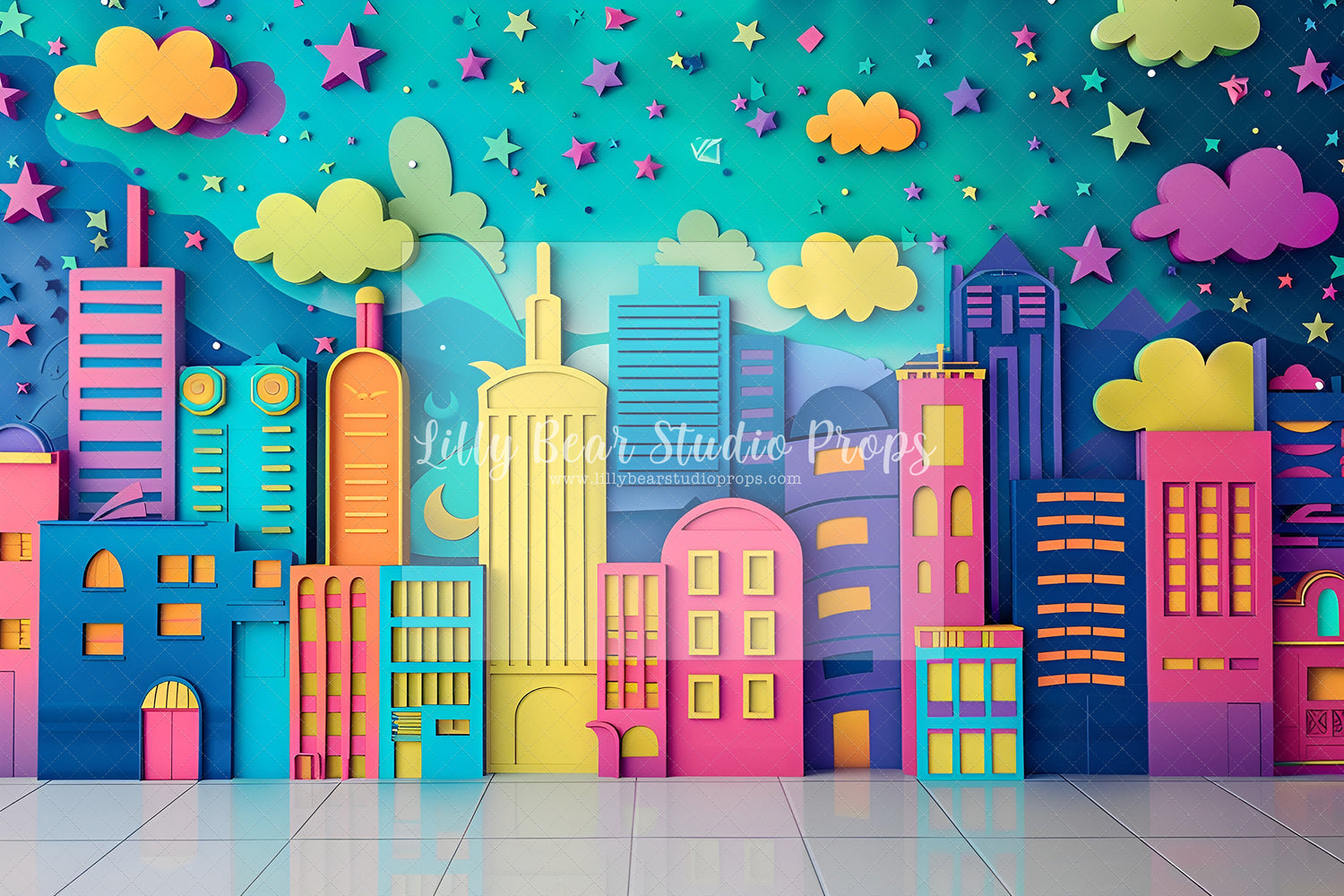 Colourful City Scape