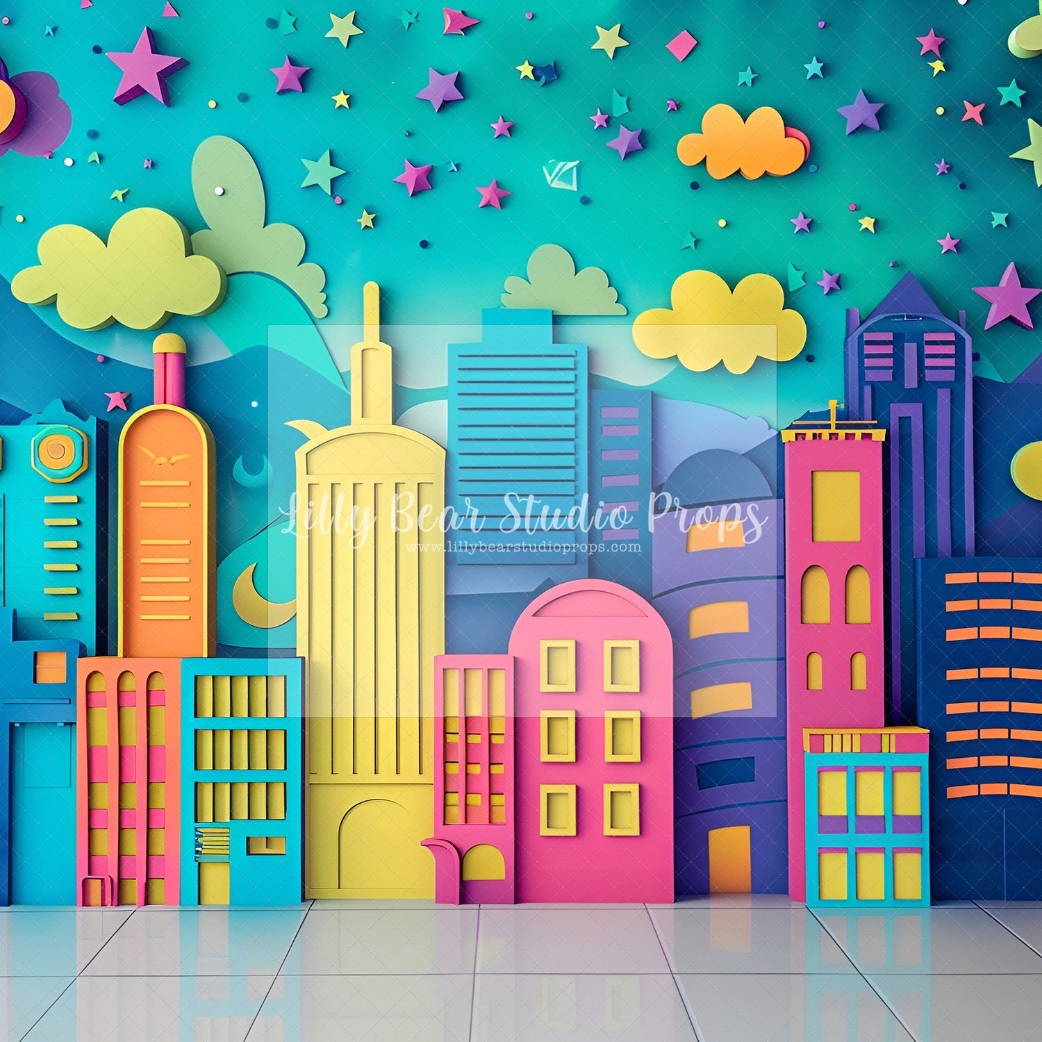 Colourful City Scape