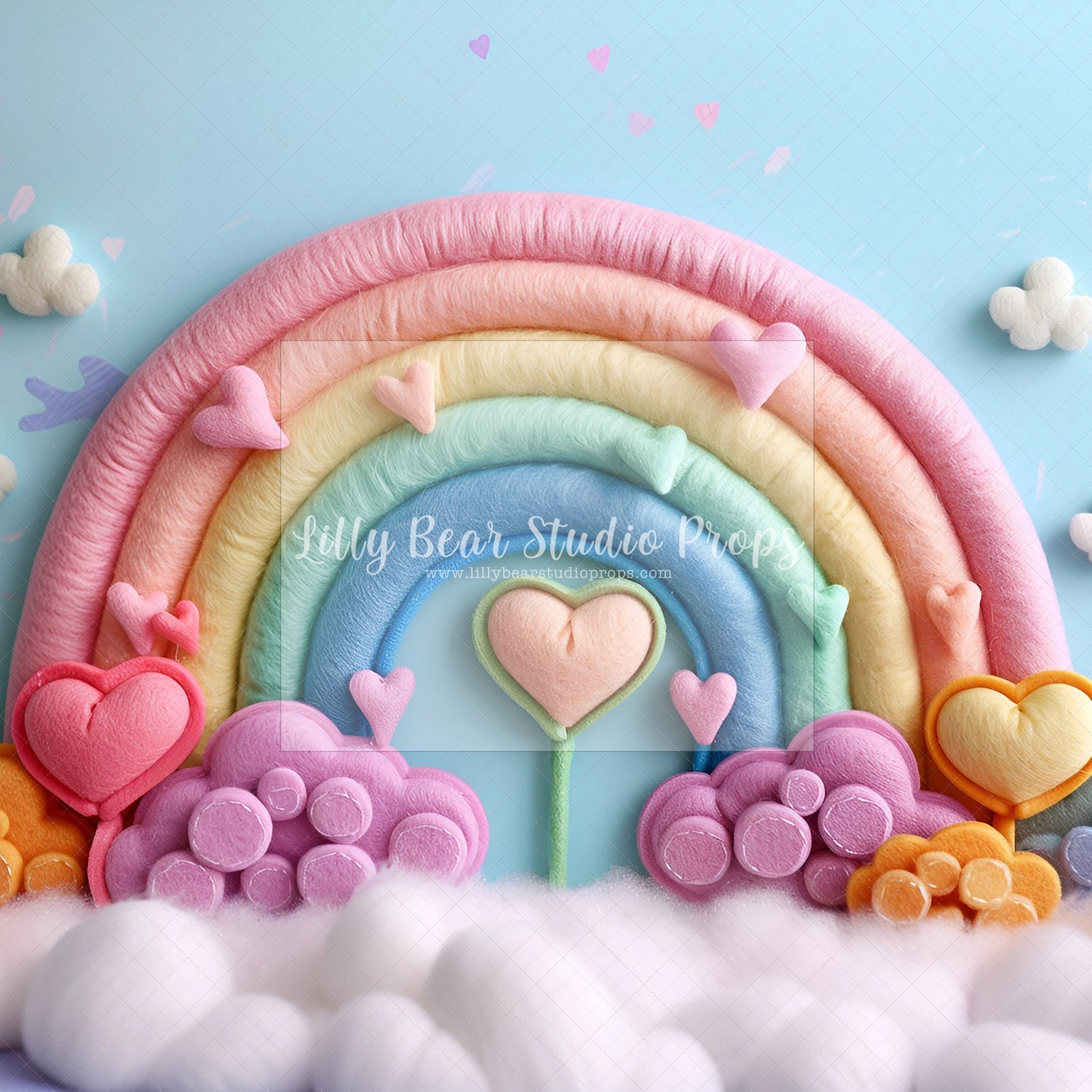 Cotton Soft Pretty Rainbow