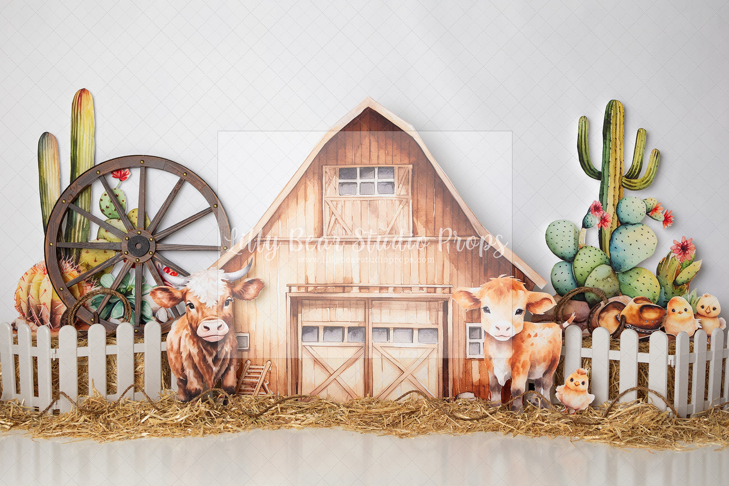 Cows Barn Howdy