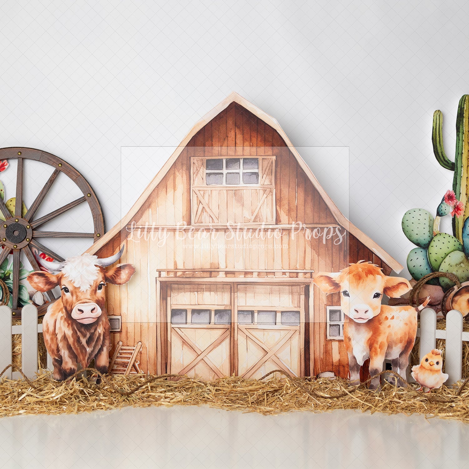 Cows Barn Howdy
