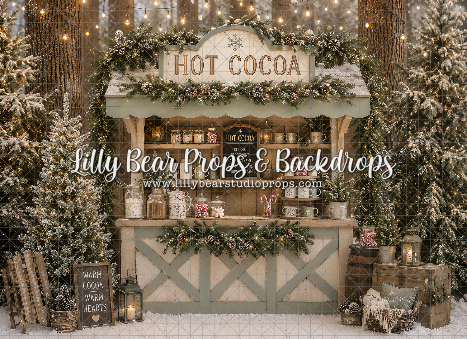 Cozy Christmas Cocoa Room