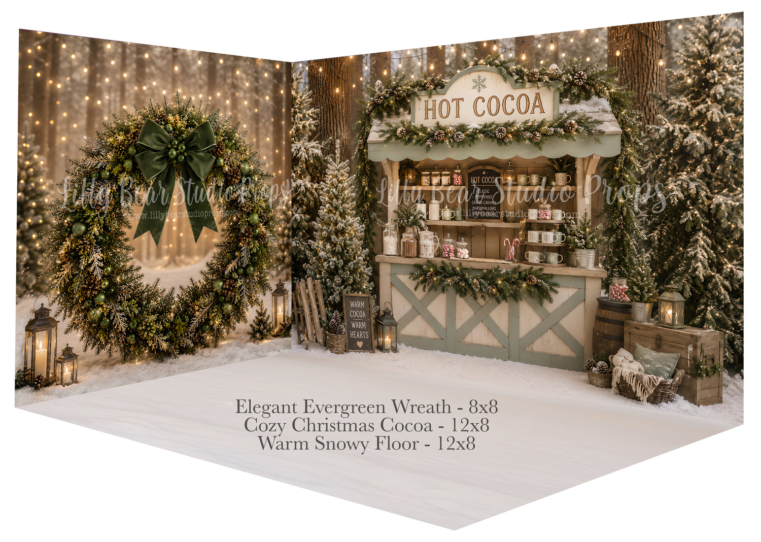 Cozy Christmas Cocoa Room