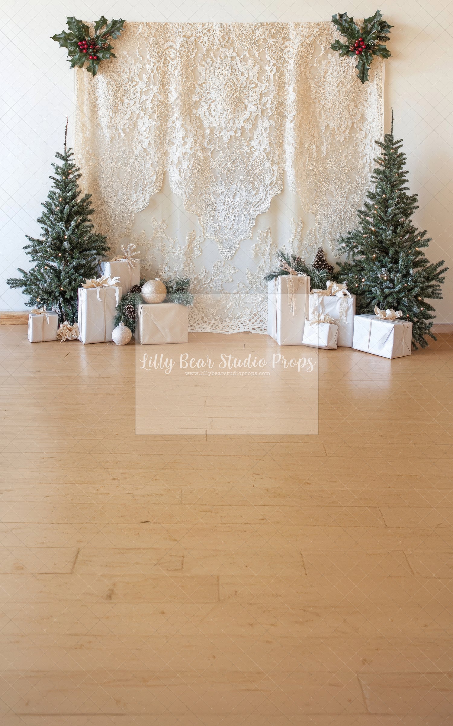 Crochet Boho & Poinsettias Christmas - Sweep Option