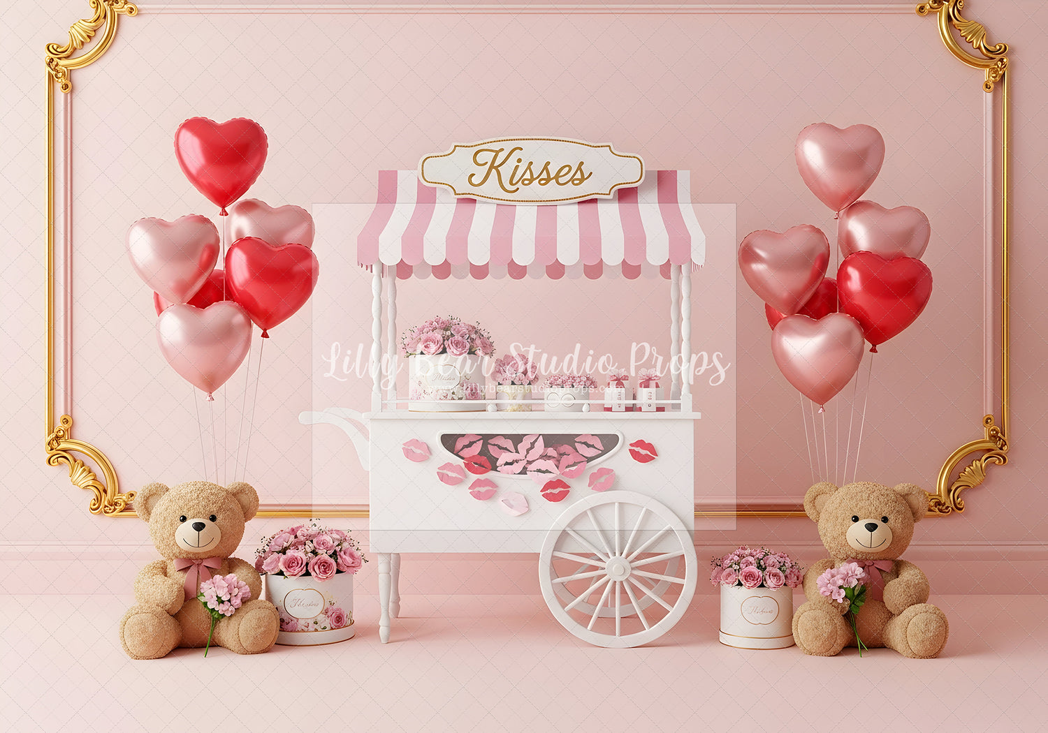 Cupid’s Kissing Cart