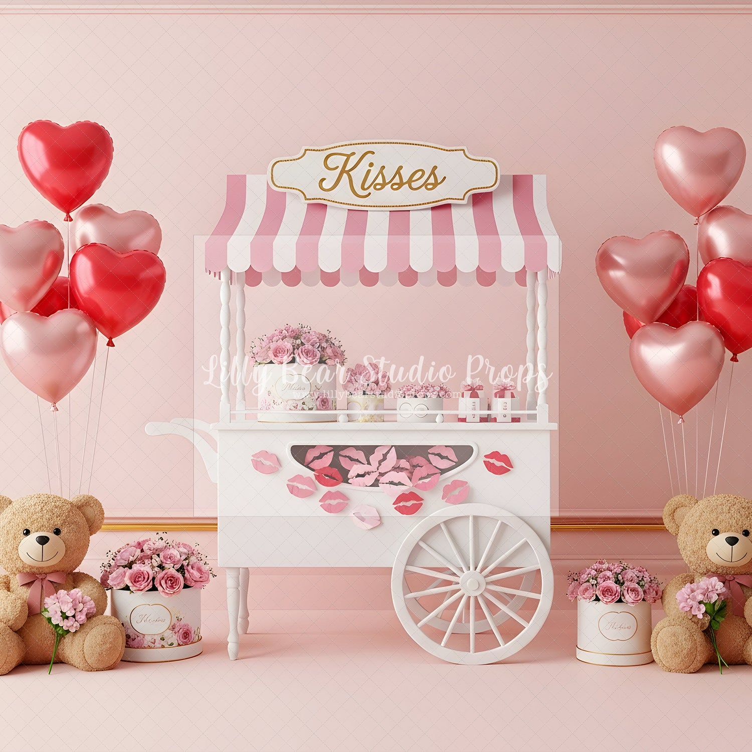 Cupid’s Kissing Cart