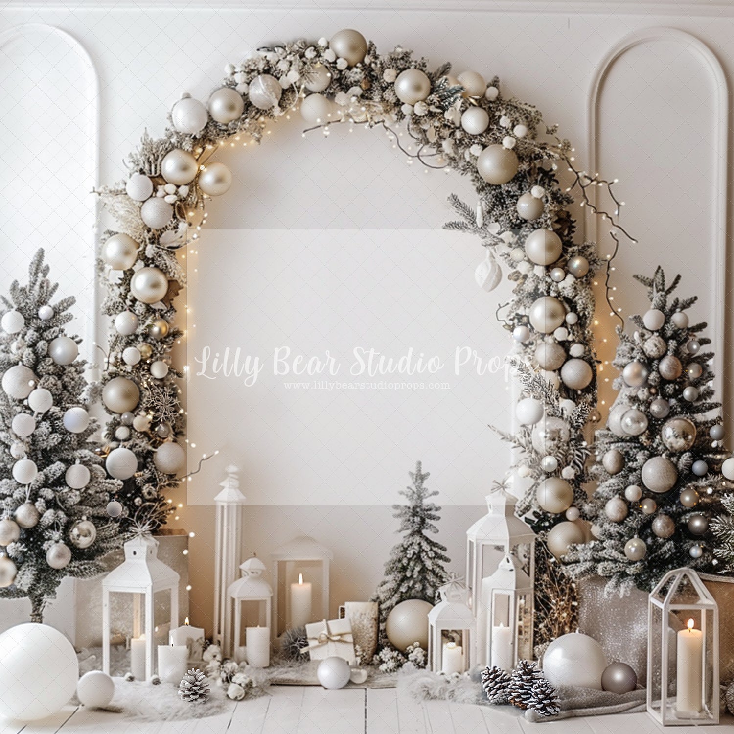 Deck the Halls Christmas Archway Wall