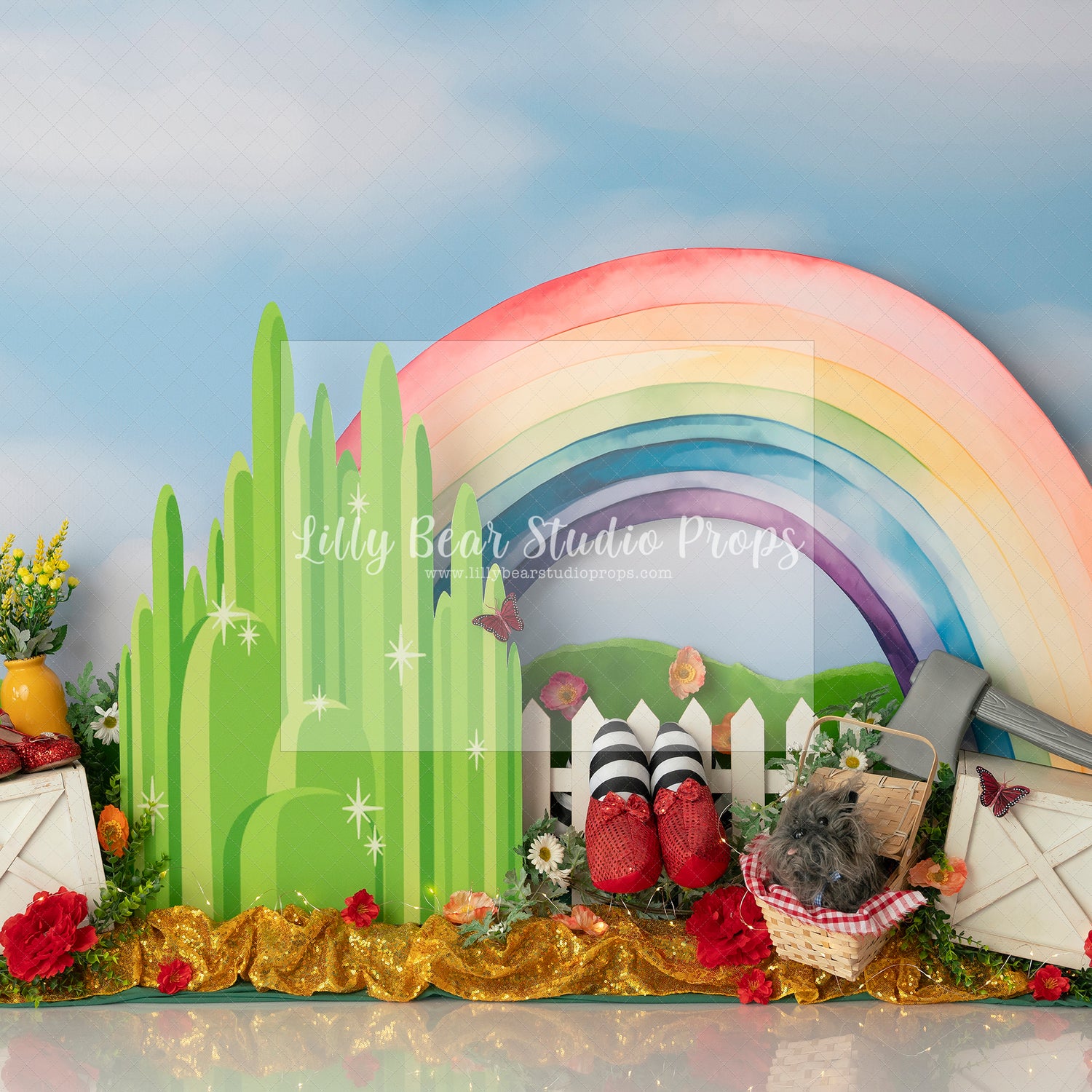 Dorothy goes to the Emerald City