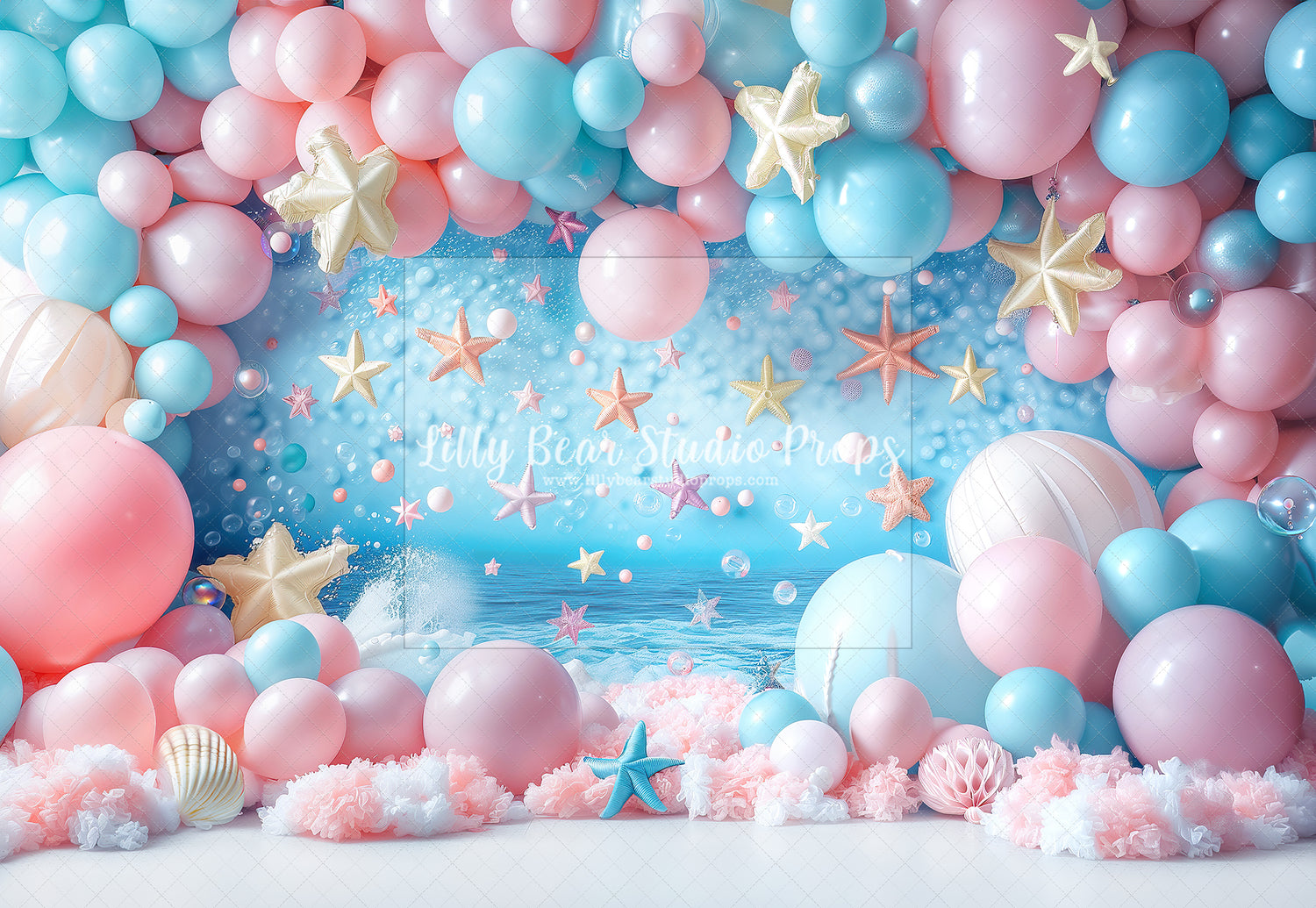 Dreamy Starfish Balloons