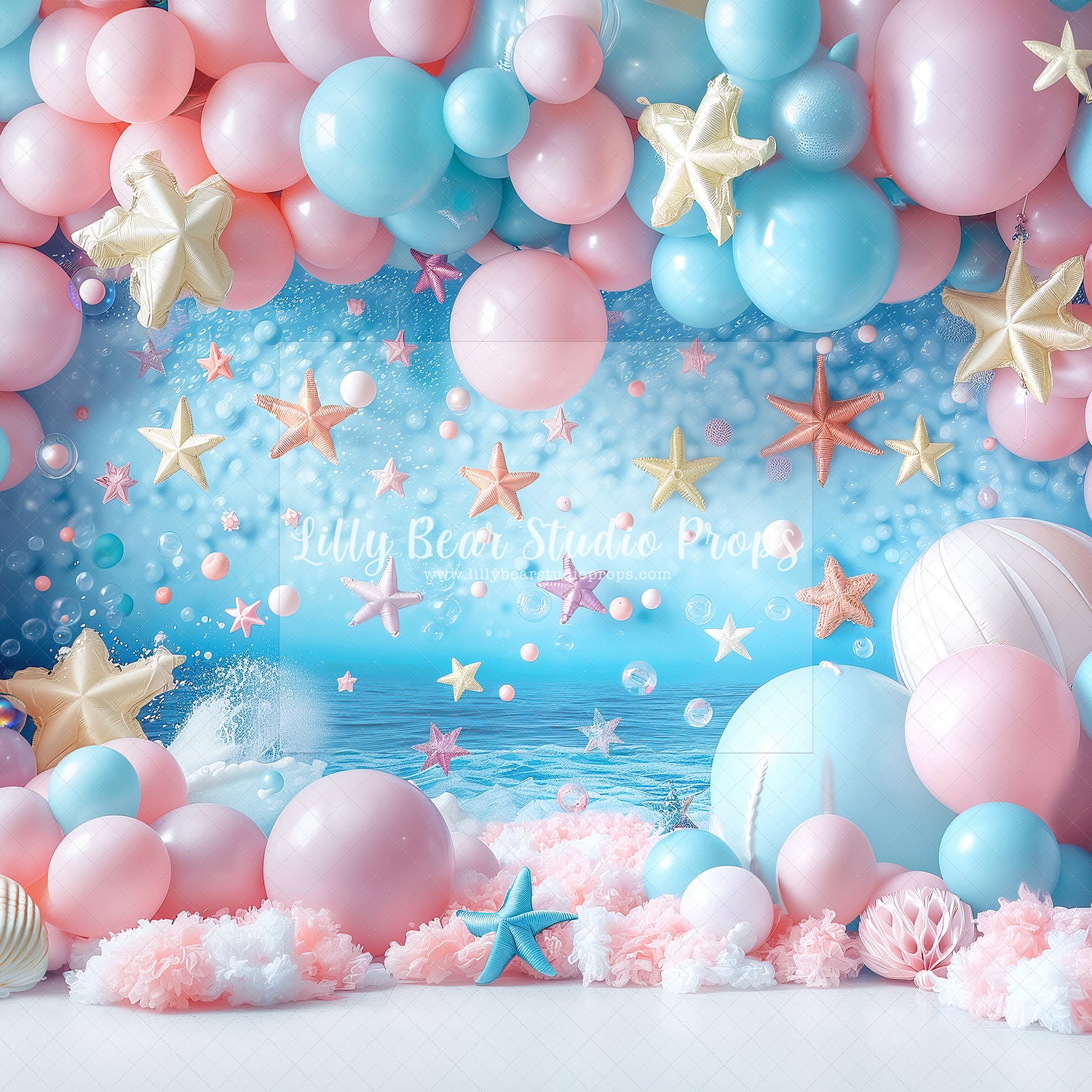 Dreamy Starfish Balloons