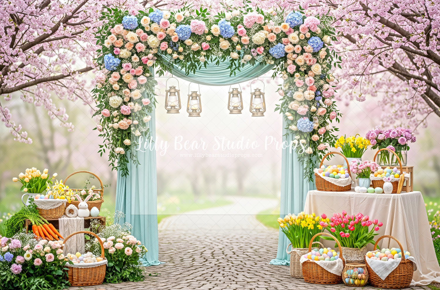 Easter Cherry Blossom pathway