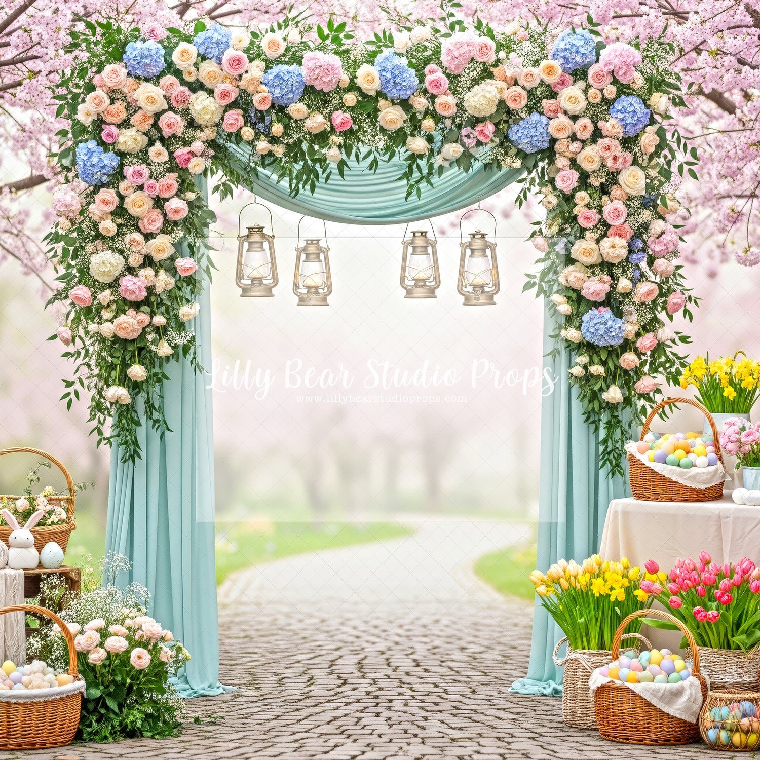 Easter Cherry Blossom pathway