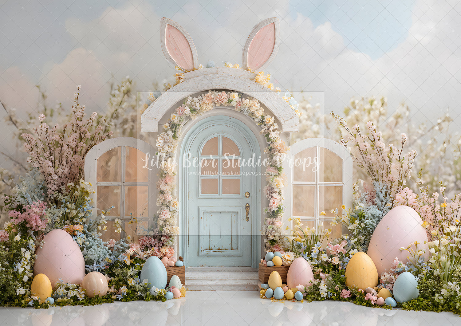 Easter Egg Bunny Cottage