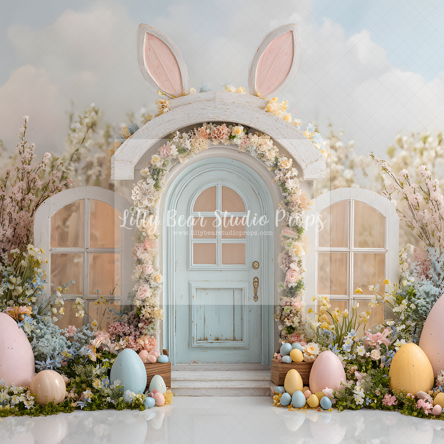 Easter Egg Bunny Cottage