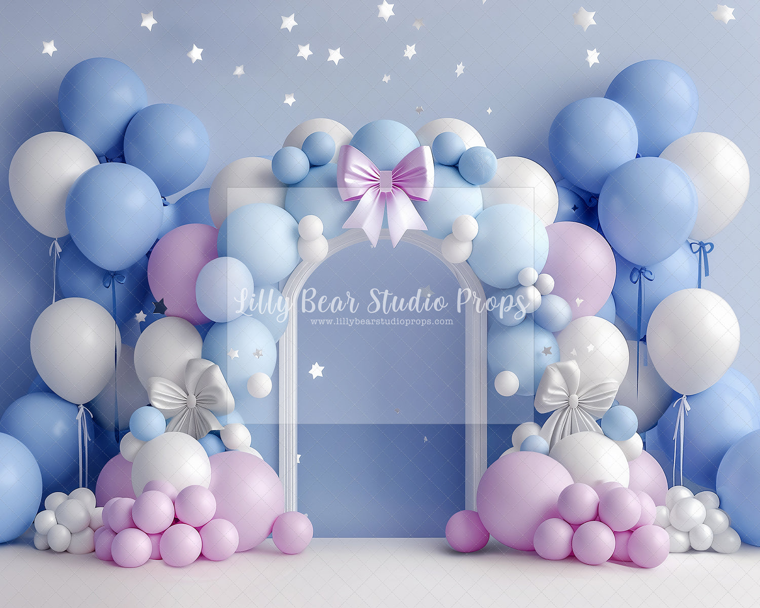Elegant Balloons & Bows