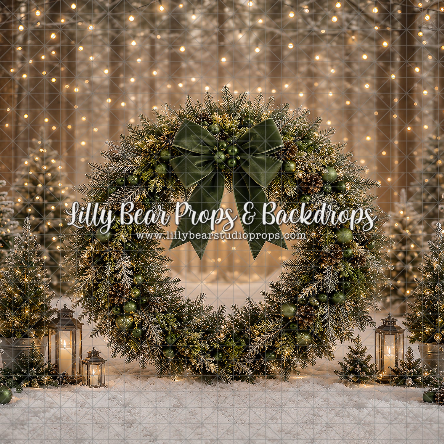 Elegant Evergreen Wreath