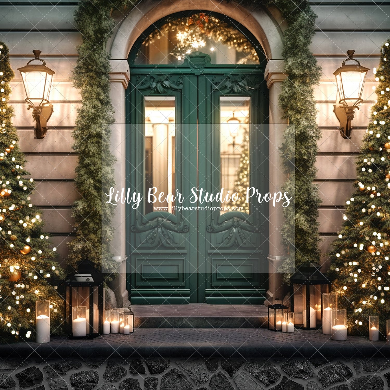 Emerald Christmas Doors