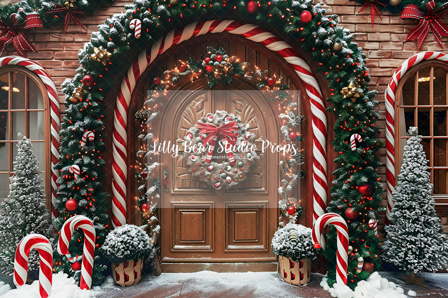 Enchanted Christmas Arch Entry