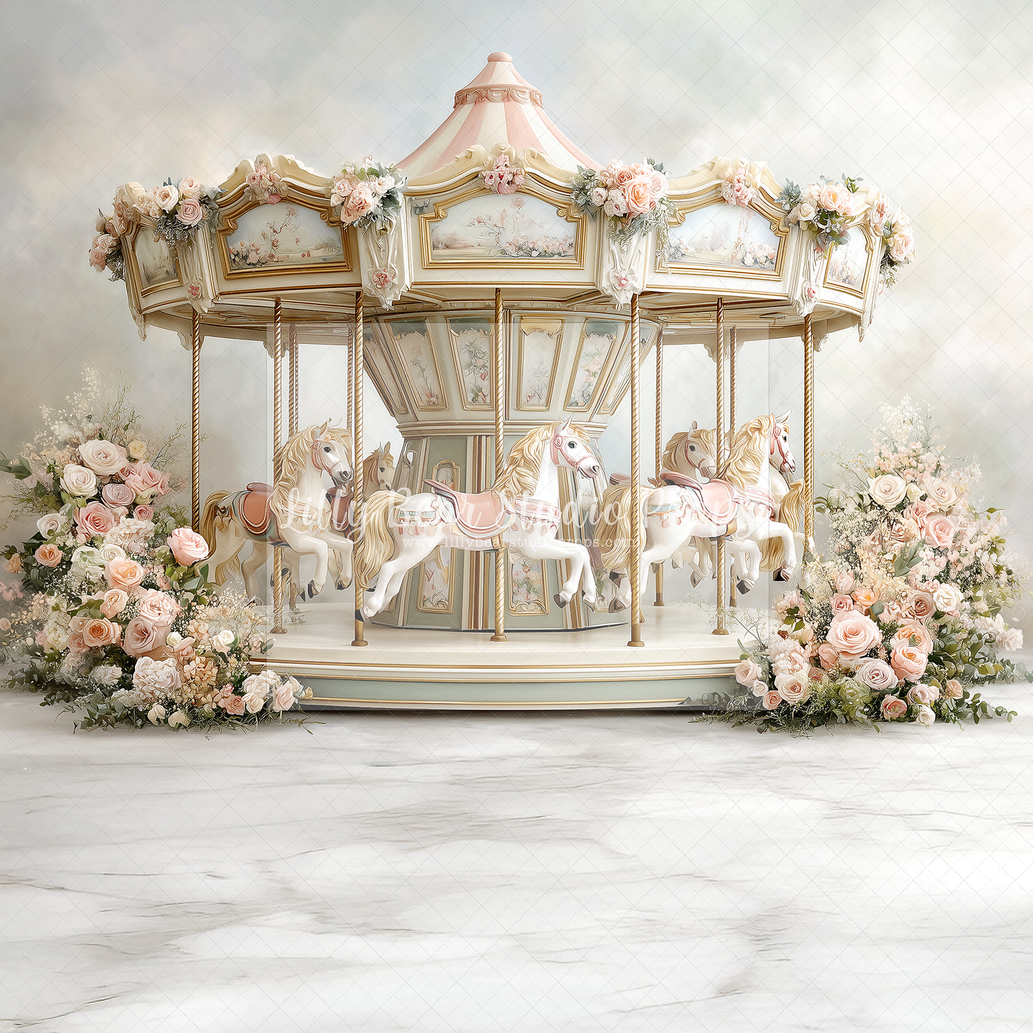 Enchanted Heirloom Carousel - Sweep Option