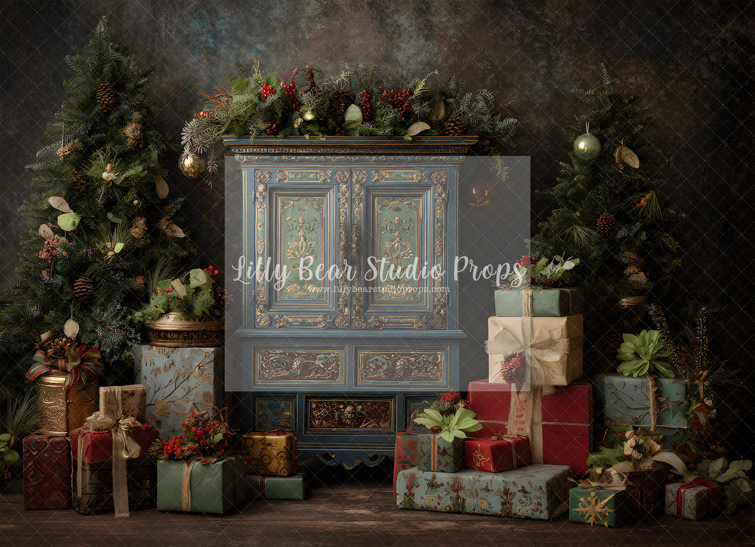 Evergreen Heirloom Hutch