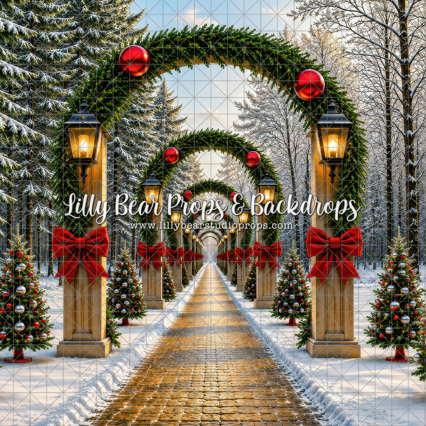 Evergreen Lantern Walk - Sweep Option
