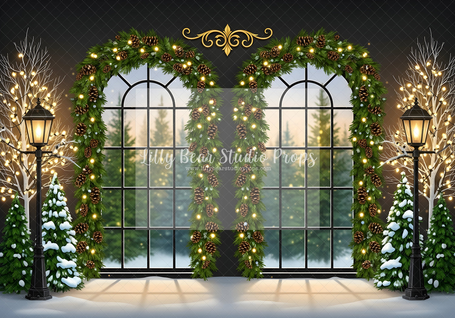 Evergreen Window Glow